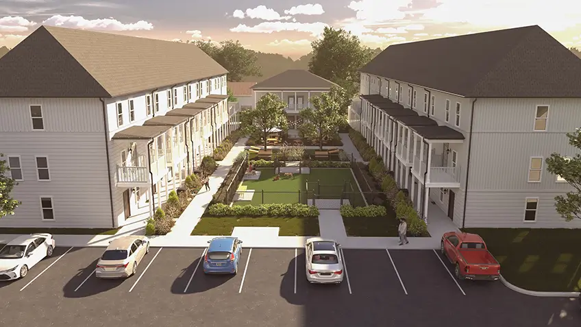 resident parking lot